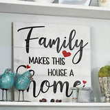 16 Word Stencils for Painting on Wood - Inspirational Stencils for Crafts Reusable – Art Stencils for Drawing - Farmhouse Stencils and Templates for DLY LIFESTYLE