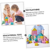 VICASKY 1 Set Macaron Building Blocks Interactive Games Child Development Creative Toy Game for Kids Toy for Kids New Year Gift Kid Toy Child Play VICASKY