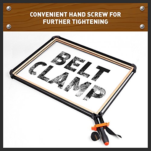 HORUSDY Band Clamp, Woodworking Frame Clamp Strap Holder for Picture Strap Clamp Strap Clamp HORUSDY