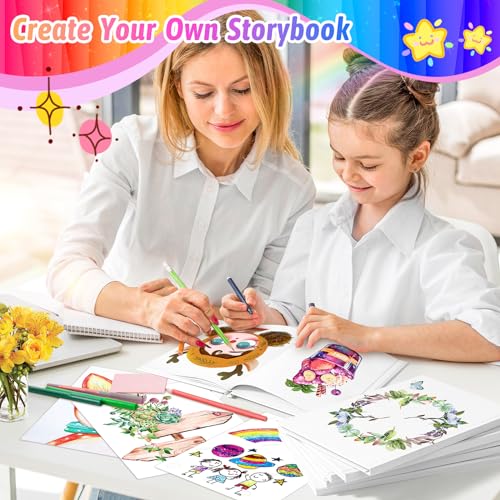 Blank Book For Kids To Write Stories|Paperback