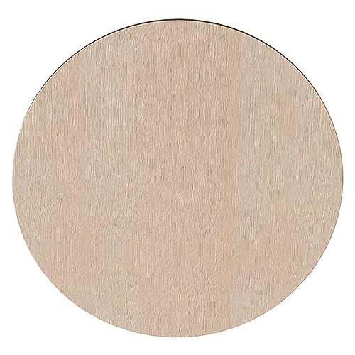 100 Pieces 2 Inch Unfinished Wooden Circles Blank Round Wood Slices for Painting Writing Carving Letter Scrabble DIY