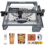 JICCODA Laser Engraver Machine 10W Output Power Laser Cutter,DIY Laser Engraver for Wood and Metal, Paper, Acrylic, Tiles Support LightBurn and JICCODA