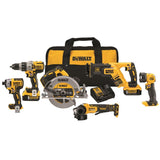 DEWALT 20V MAX* Cordless Drill Combo Kit, 6-Tool (DCK695P2) DEWALT