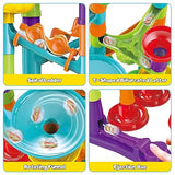 Toys for Boys 4-6 - Marble Runs 3D Maze Game DIY Educational Toys for Kids 5-7 Birthday Gift,Track Pipe Building Blocks Mini Glass Marbles for Kipawa