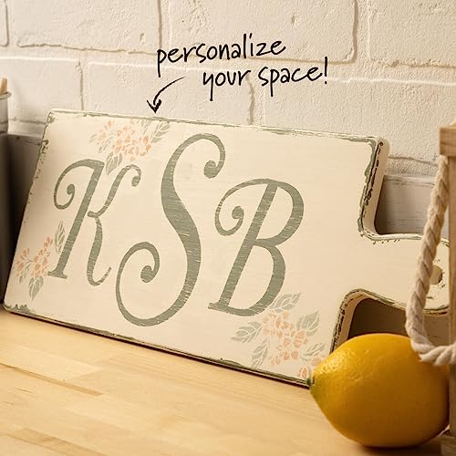 Plaid Wood Unfinished Charcuterie Board, 18" x 7" Wooden Surface Perfect for DIY Arts and Crafts Projects, 63689 Plaid