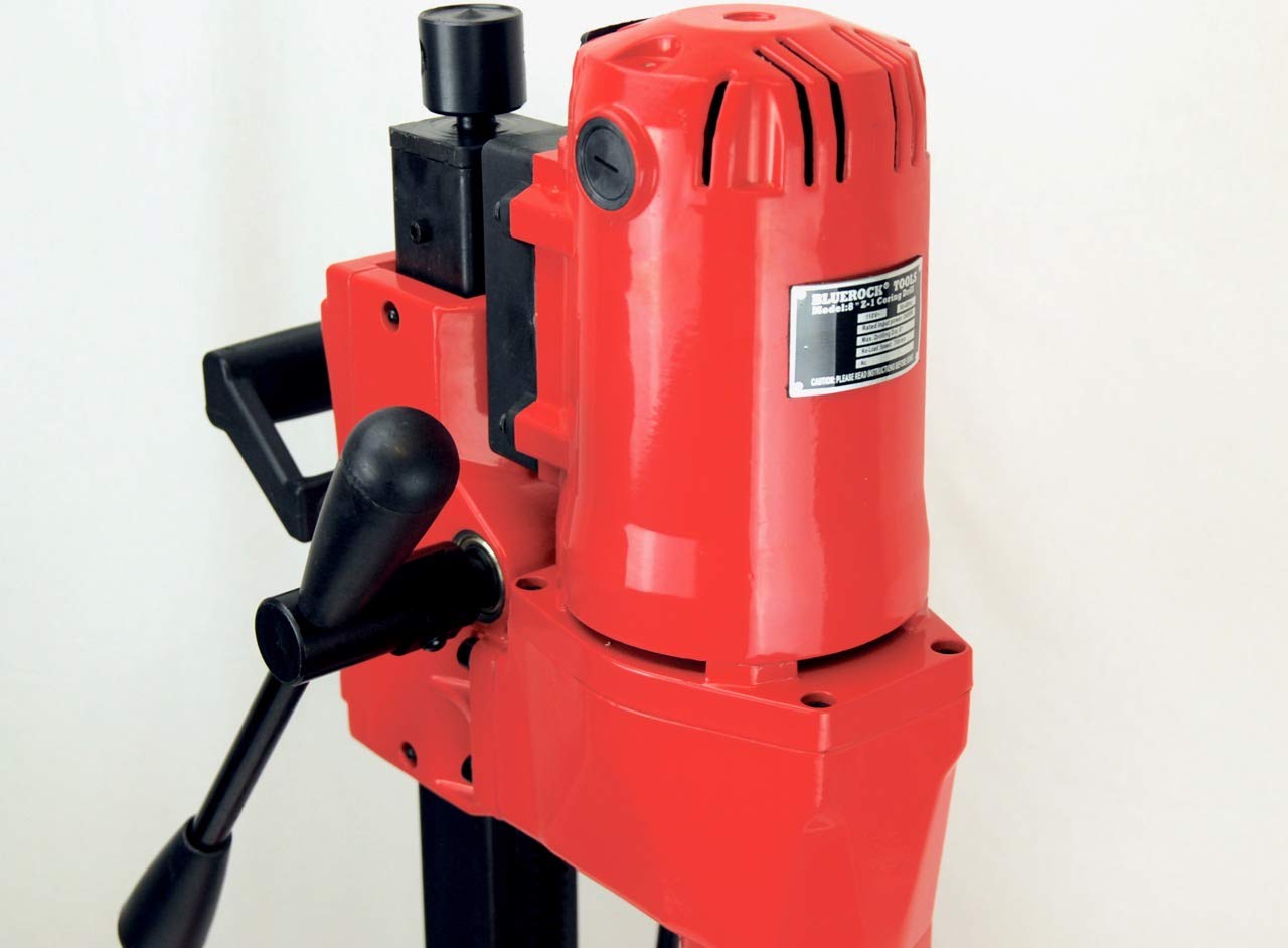 BLUEROCK Model 8Z1 Concrete Core Drill With Stand 110V 2400W Asphalt Masonry Diamond Drilling BLUEROCK