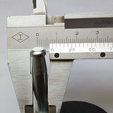 2-Inch Stem Caster Wheels, Stem 8 x 38mm or 5/16-Inch Diameter and 1.5 inch Long - Set of 5 MySit