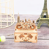 YII WMOC 3D Wooden Puzzle Mechanical Model Car Kits Toys for Boys and Girls Assembly Music Model Brain Teaser for Adults and Kids yii wmoc