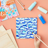 8 Pack Thin 8x8 Wood Squares for DIY Crafts, Unfinished 1/8 Inch Basswood Plywood for Laser Cutting, Wood Burning Bright Creations