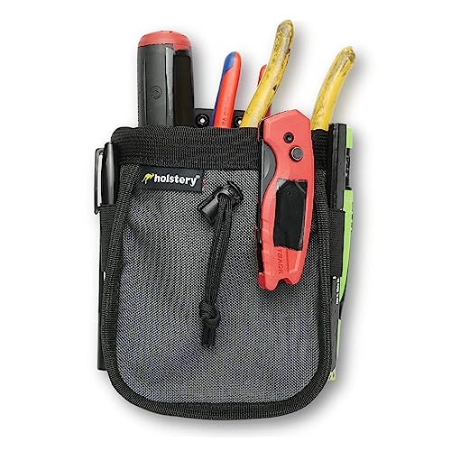 Big Joey Pouch | Clip-On Tool Belt Bag for Tools, Screws, and Nails - Great for an Electrician, HVAC Tech, Plumber, Carpenter, Contractor, Handy Man, Holstery