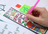 Diamond Painting Bookmarks Penta Angel PU Leather Resin Rhinestone Art Book Marker with Tassel Painting Tool Kit for Book Reader Adults Kids Home PENTA ANGEL