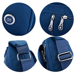 Fabuxry Purses and Shoulder Handbags for Women Crossbody Bag Messenger Bags (Navy) Fabuxry