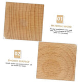 MAGICLULU Handmade DIY Painted Decorative Balls Wood Decor Balls to Paint DIY Wooden Balls Mini Wood Crafts Unfinished Wooden Balls Mini Wood Balls MAGICLULU