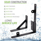 LANMIERT Fence Gate Kit, Anti Sag Gate Kit for Wooden Fence; Heavy Duty Gate Kit with Gate Latch; Gate Hardware for Wooden Gate Fence, Driveway LANMIERT