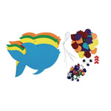 Colorations Fancy Fish, Kit for 12, School Art Supplies, Art Supplies, Craft Projects, Children, Gift, Classroom, Home Colorations
