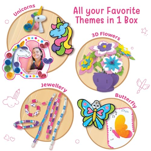 Imagimkake Fabulous Craft Kit | Creative Toy and DIY Set for Kids, Arts and Crafts for Kids | Christmas Gifts for Kids, Craft Kits for Kids, Gifts - WoodArtSupply