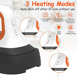 INFANT MOMENT Mini Heat Press Machine - (7"×3.8"), Heating Sublimation Transfer Projects for Tshirt Hats Bags Pillows Shoes Aprons,Features Insulated INFANT MOMENT