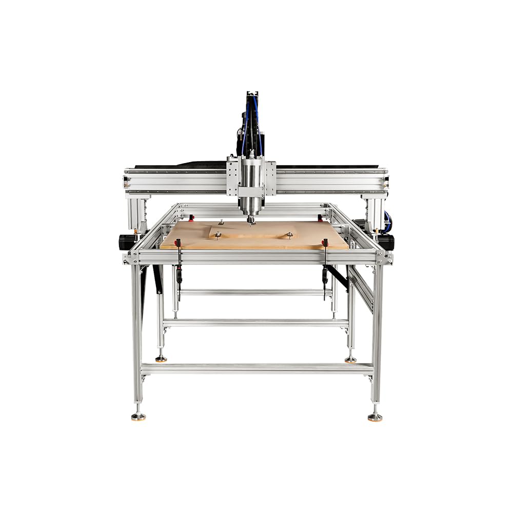 CNC Router,Premium CNC Engraving Machine Working Area 1300 x 2500 mm (4.26'×8.2') with 5.5KW Water-Cooled Spindle - MACH3 Compatible,Suitable for - WoodArtSupply