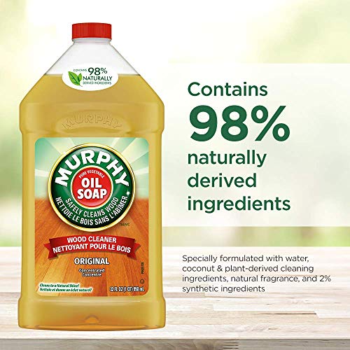 Murphy Oil Soap Wood Cleaner, 32 Fluid ounce (Pack of 3) Murphy