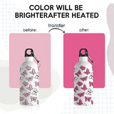 HTVSTD Infusible Ink Transfer Sheets - 23 Sheets 12" x 10" Solid Color Infusible Ink Sheets Paper for Tumbler T-Shirts Mugs DIY Sublimation Paper HTVSTD