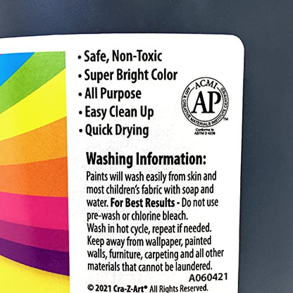 Cra-Z-Art Washable Poster Paint Black 1 Gallon, 128 Ounce (Pack of 1)