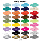 Girls Name wall Decal/Custom name sticker/Personalized Wall Decal/Nursery Baby Name Decal/kids name sticker Ohongs Design Studio