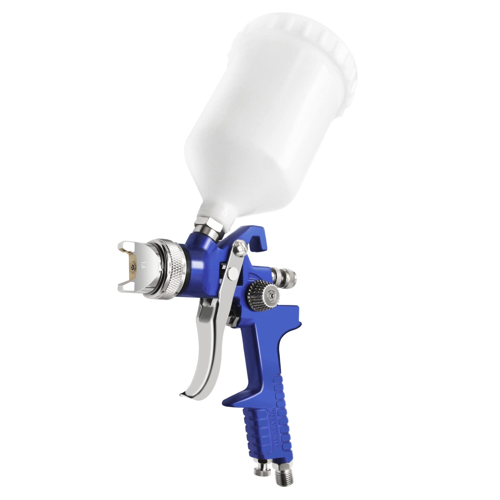 PNTGREEN HVLP Spray Gun Gravity Feed, 600CC Capacity, with 1.4mm Nozzle Professional Air Paint Sprayer Spray Guns for Painting Cars - WoodArtSupply