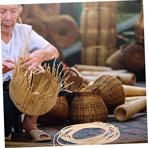 MERRYHAPY 1 Roll Rattan Weave Material Rattan Material Basket Weaving Reed Basket Weaving Supplies Rattan Furniture Repair Material Kit Chairs MERRYHAPY