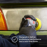 Cubitron Random Orbital Sander - Compact Auto Body Sander - Pistol Grip - 3” x 1/8” Diam. Orbit - Pneumatic - Hook and Loop Pad Cubitron