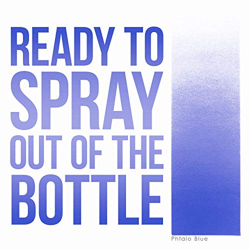 U.S. Art Supply Phthalo Blue Opaque Acrylic Airbrush Paint 8 oz. U.S. Art Supply