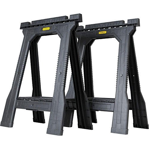 Stanley STST60952 Jr Folding Sawhorse (2-Pack) - WoodArtSupply