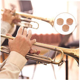 SUPVOX 3Pcs Drain Valve Cork Pad trombone water key cork trombone key pads trombone wood cork pads wooden trombone pads trumpet water key cork SUPVOX