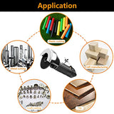 YON.SOU. Air Cut Off Tool with 2 pcs 3-inch Die Grinder Cut-Off Wheels, Pneumatic Metal Sheet Cutting Tool, Heavy Duty Air Cutter Cutoff Tool YON.SOU.