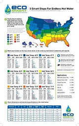 EcoSmart ECO 11 Electric Tankless Water Heater, 13KW at 240 Volts with Patented Self Modulating Technology EcoSmart