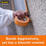 Scotch Heavy Duty Painter's Tape, 0.94 in x 60.1 yd, For Use On Vinyl, Carpet, Metal, & Plastic, Indoor & Outdoor Masking Tape, Bonds Aggressively, Scotch