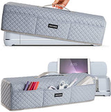 AMOIGEE Padded Dust Cover Compatible with Cricut Maker, Cricut Maker 3, Explore Air 2, Cricut Explore 3 Machine, with Pockets for Cricut Suppliers AMOIGEE