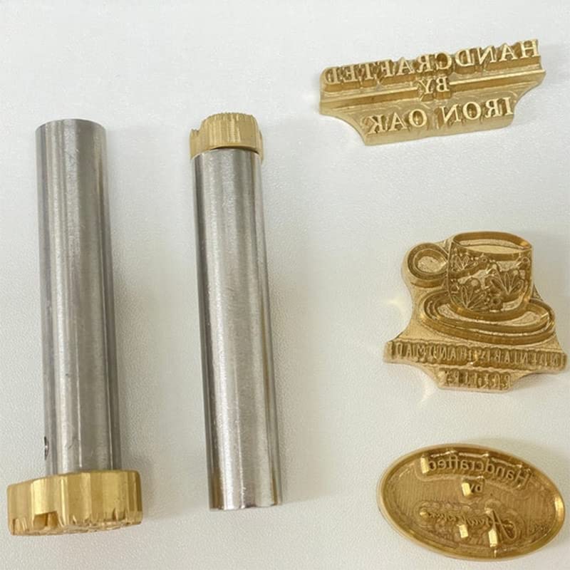 Custom Leather Branding Tool by ZOECRAFTSUPPLY - Durable Brass Stamp for Embossing and Personalisation ZOECRAFTSUPPLY