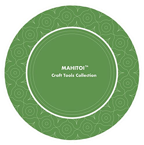 MAHITOI 4 Ultra-fine Tip Applicator Bottles 20ml Clear, for storing & applying craft supplies & mediums like glitter, glue, paint, stains, inks - MAHITOI