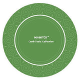 MAHITOI 4 Ultra-fine Tip Applicator Bottles 20ml Clear, for storing & applying craft supplies & mediums like glitter, glue, paint, stains, inks - MAHITOI