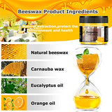 CARGEN 3 PCS Wood Seasoning Beewax Natural Beewax Traditional Wood Wax Multipurpose Beeswax Furniture Polish for Wood Polish Furniture Care CARGEN