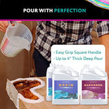 Deep Pour Epoxy Resin (2 Parts Epoxy 1 Part Hardener) Deep Pour Epoxy Resin Kit - 3 Gallon Kit - Deep Pour Resin Epoxy Clear Epoxy Resin Deep Pour - DR. CRAFTY