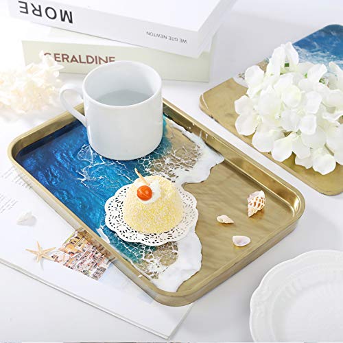 LET'S RESIN Metallic Pigment Powder, 5 Colors Fine Resin Pigment Powder, Each Bottle 20ml Resin Color Pigment for Epoxy Resin Coloring, Polymer Clay LET'S RESIN