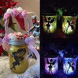 Alritz Fairy Lantern Craft Kit - Gift for Kids Girls - Remote Control Mason Jar Night Light - DIY Garden Halloween Decorations Art Project, Creative Alritz