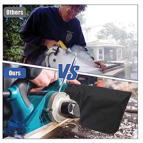Dust Collector Bag Sawdust Bag For Miter Saw 2pcs Miter Saw Dust