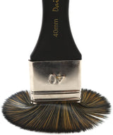 Dainayw Artist Flat Paint Brush-Large Wash Brushes Set for Gesso, Varnishes, Acrylic Painting, Watercolor, Wood, Wall, Furniture-Brush Cleaner 6 Pcs dainayw