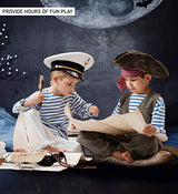 Puzzled 3D Puzzle Sailboat Wood Craft Construction Model Kit, Fun Unique & Educational DIY Wooden Toy Assemble Model Unfinished Crafting Hobby Boat Puzzled