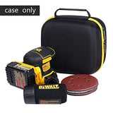 Khanka Hard Travel Case Compatible with DEWALT 20V MAX Orbital Sander (DCW210B), Case Only khanka