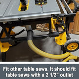 Thaekuns Table Saw Vacuum Adapter for DeWalt contractor saw and shop vac etc Thaekuns