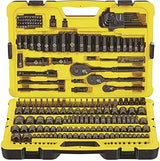 STANLEY Professional Grade Black Chrome NEW Mechanics Tool Set (Socket Set-229 pieces) Stanley