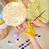 Exceart 300Pcs 10MM Unfinished Wooden Balls Craft Wood Beads DIY Beads Balls Without Hole for Jewelry Making Supplies EXCEART